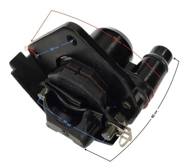 ТОРМОЗНОЙ ЗАЖИМ BARTON FIGHTER ROUTER WS50 ZIPP