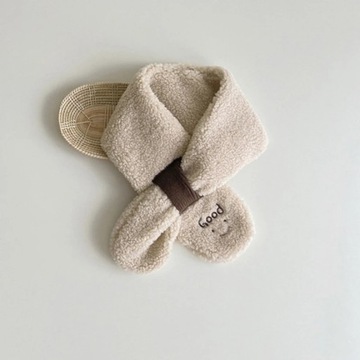 Теплые и мягкие детские перчатки, шарф, теплые зимние варежки, комплект шарфов с рисунком улыбки, L