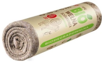 Bio wełna do ściółkowania mata 0,8x5m