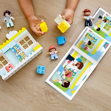 LEGO Duplo 10968 Визит к доктору Доктор Дося Мишка Тедди Жираф Мера 2+