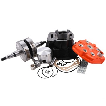 Комплект Big Bore + WaL MVT Iron Pro Max Racing 90ccm Derbi D50B0 LC Цилиндр