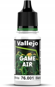 Farba do aerografu Vallejo Game Air 76001 Dead White 18ml 24H