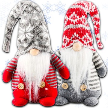 2x СЛОН РОЖДЕСТВЕНСКИЕ ГАРЛИКИ СТОЯЩАЯ ПАРА ОРНАМЕНТ РОЖДЕСТВЕНСКОЕ УКРАШЕНИЕ ГНОМ