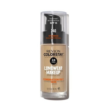 REVLON Colorstay Тональный крем для комбинированной кожи, жирной кожи, помпа 240, 30 мл