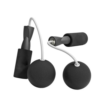 Скакалка с грузом Античерный шарик 75 мм