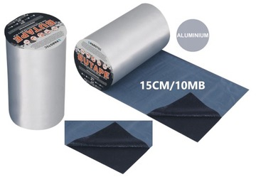 PAROTEC BUTAPE TAŚMA DEKARSKA BUTYLOWA 300MM X 10MB ALUMINIUM