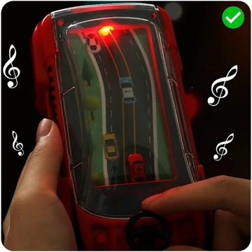 СИМУЛЯТОР ГОНОЧНОГО ВОЖДЕНИЯ ГОНОЧНАЯ ИГРА ИНТЕРАКТИВНЫЙ РУЛЬ КРАСНЫЙ