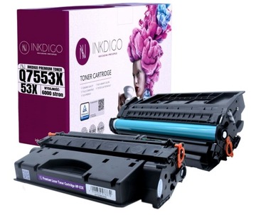 2x Toner INKDIGO do Q7553X 1320N P2015DN M2727MFP