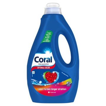 CHEMIA Z NIEMIEC Coral Optimal Color Żel do Prania 1,15 l DE