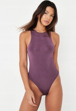 MISSGUIDED GŁADKIE BODY BEZ RĘKAWÓW S