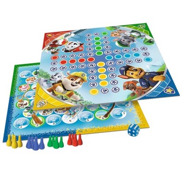 Игра Trefl 2in1 Chinese Paw Patrol Paw Race 01896