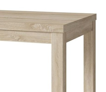 STÓŁ STOLIK KUCHENNY LOFT DO JADALNI SALONU DĄB SONOMA 80X120