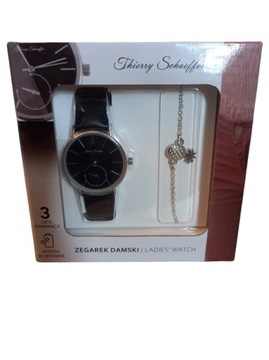 THIERRY SCHAEFFER zegarek damski + bransoletka