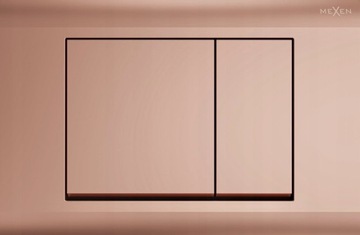 Подвесная чаша для каркаса унитаза GEBERIT COPPER MAT, кнопка скрытого монтажа ТУАЛЕТНЫЙ комплект