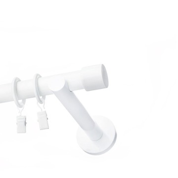 ОДИНОЧНЫЙ МЕТАЛЛИЧЕСКИЙ КАРДИН 19ММ БЕЛЫЙ 300см НАБОР РАЗЛИЧНЫХ МОДЕЛЕЙ