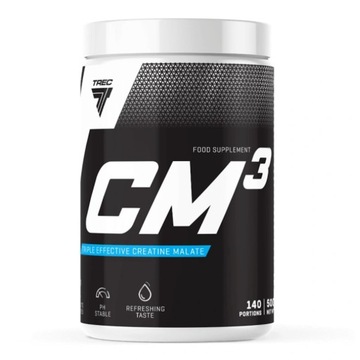TREC CM3 POWDER 500g JABŁCZAN KREATYNY T.C.M TCM
