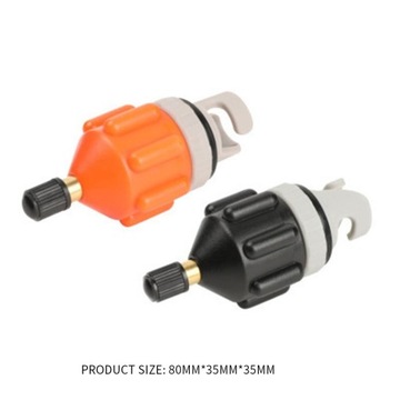 Pomarańczowy styl Adapter pompy nadmuchiwanej kaja