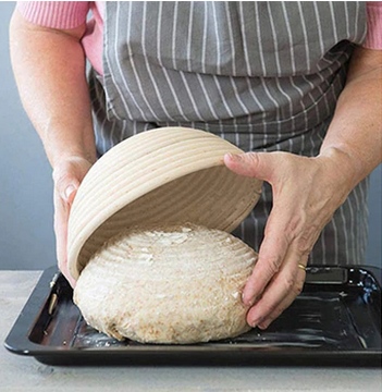 КОРЗИНА ИЗ РОТАНА ПРОТИВОРОН ДЛЯ ХЛЕБА 23 СМ
