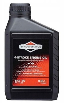 Olej Briggs&Stratton SAE30 0,6L 4-s - idealny do silników benzynowych