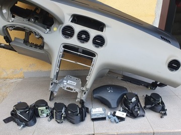 DESKA KONZOLA ULOŽENÍ PÁSY PEUGEOT 308 T7 ŠEDÁ