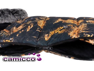 СПАЛЬНИК ДЛЯ КОЛЯСКИ НА РУКАВАХ ГОНДОЛА спальные мешки для саней коляски на зиму CAMICCO