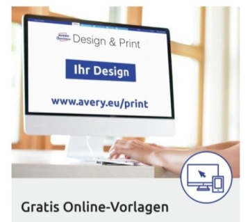 Круглые этикетки диам. Прочный Avery 6223-10, 30 мм, белый