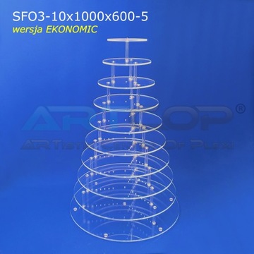 МЕГА тарелка из оргстекла для банкетного печенья,тортов
