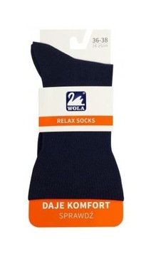 WOLA SKARPETY Skarpety bezuciskowe MEDYCZNE Relax 42-44