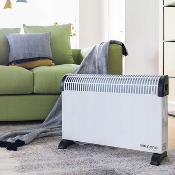 КОНВЕКТОРНЫЙ ОБОГРЕВАТЕЛЬ BASIC 2000W БЕЗ ПОТОКА ВОЗДУХА