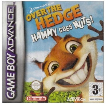 GBA Game Boy Advance Over the Hedge: Hammy Goes Nuts! Nowa w Folii