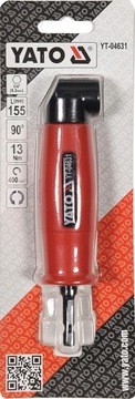 ADAPTER KĄTOWY 155MM, 1/4' YT-04631 YATO