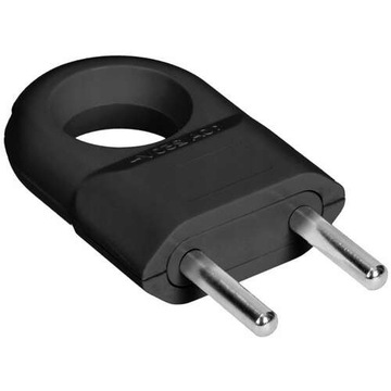 ПЛОСКАЯ ЕВРОВИЛКА СО СЪЕМНОЙ РУЧКОЙ, ЧЕРНАЯ