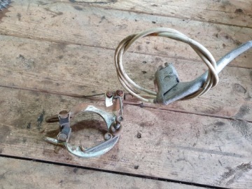 ВИНТАЖНЫЙ ВЕЛОСИПЕДНЫЙ РЫЧАГ ROMET REKORD ТОРМОЗНАЯ РУЧКА ЗАДНИЙ ТОРМОЗ ORIGI PRL