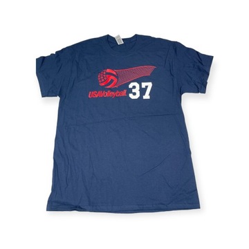 Koszulka t-shirt męski GILDAN USA VOLLEYBALL L