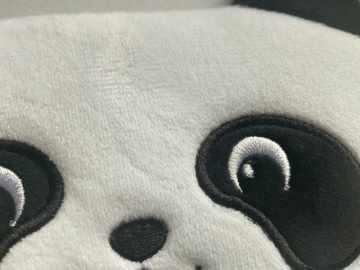 МАСКА ДЛЯ СПАНИЯ ДЛЯ ВЕК BADDER OLDMAN PANDA BEAR ПОДУШКА С ЭЛАСТИЧНЫМ ПЛЮШЕМ