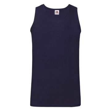 FRUIT OF THE LOOM KOSZULKA NA RAMIĄCZKACH Navy M