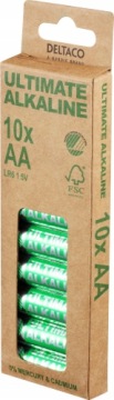 BATERIE PALUSZKI AA 10 SZTUK 1,6V DELTACO