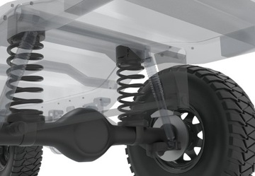 Nissan Terrano Podkład nad sprężyny Lift + 5cm