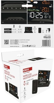 Беспроводная метеостанция, будильник, радиус действия 80 м, измеритель влажности.