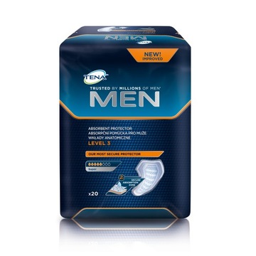 Super wkłady urologiczne TENA Men 20 sztuk 6op