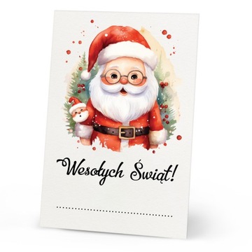 ПОДАРОЧНЫЕ ЭТИКЕТКИ праздники Новогодние бирки (10 шт.)