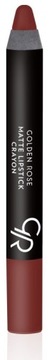 Golden Rose Matte Lipstick Crayon 01 3,5 g pomadka