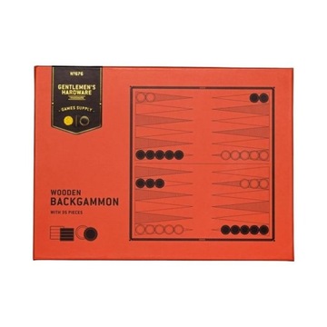 WOODEN BACKGAMMON