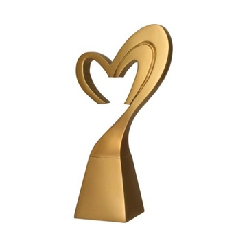 Statuetka odlewana z tabliczką prezent
