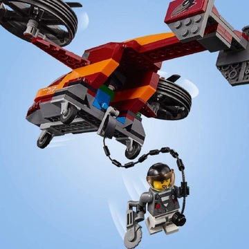 LEGO CITY 60209 Полицейский фургон с алмазным ограблением Вертолет