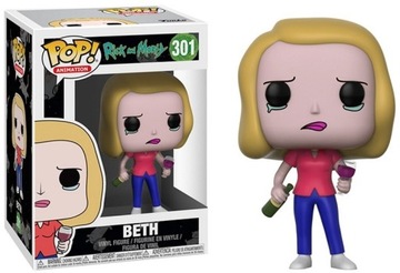 Funko POP! Rick & Morty Beth z winem kieliszki