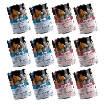 Pet Republic для кошек, смесь вкусов 12х400г