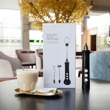 Электрический миксер 3 в 1, насадка для взбивания молока, сменные насадки для взбивания яиц