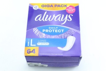 Always Daily Protect Long 0% PERFUME гигиенические прокладки 64 X4 =256 шт.