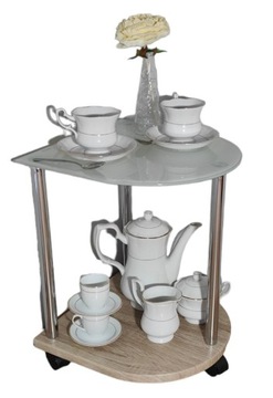 СТЕКЛЯННЫЙ ЖУРНАЛЬНЫЙ СТОЛИК ДЛЯ НОУТБУКА НОЧНАЯ ПОДСТАВКА ДЛЯ ЦВЕТОВ